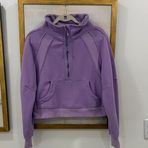 Lululemon lilac scuba M/L